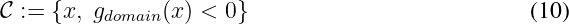 C :=  {x, gdomain(x) < 0}                           (10)
\relax \special {t4ht=